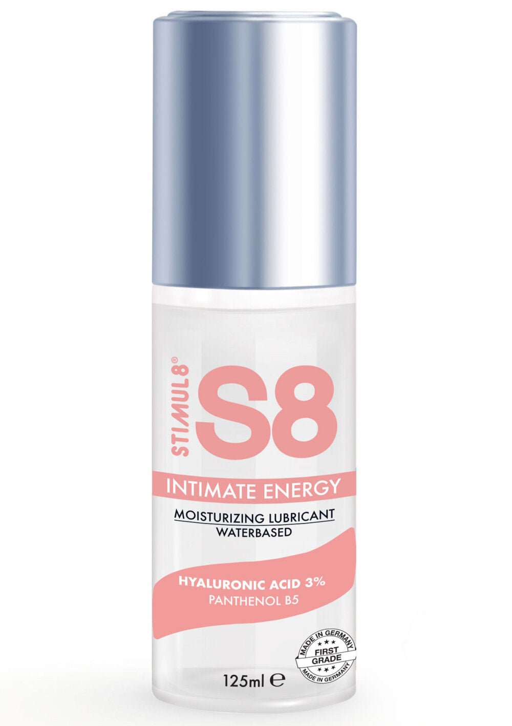 S8 Waterbased Intimate Energy Lube 125ml