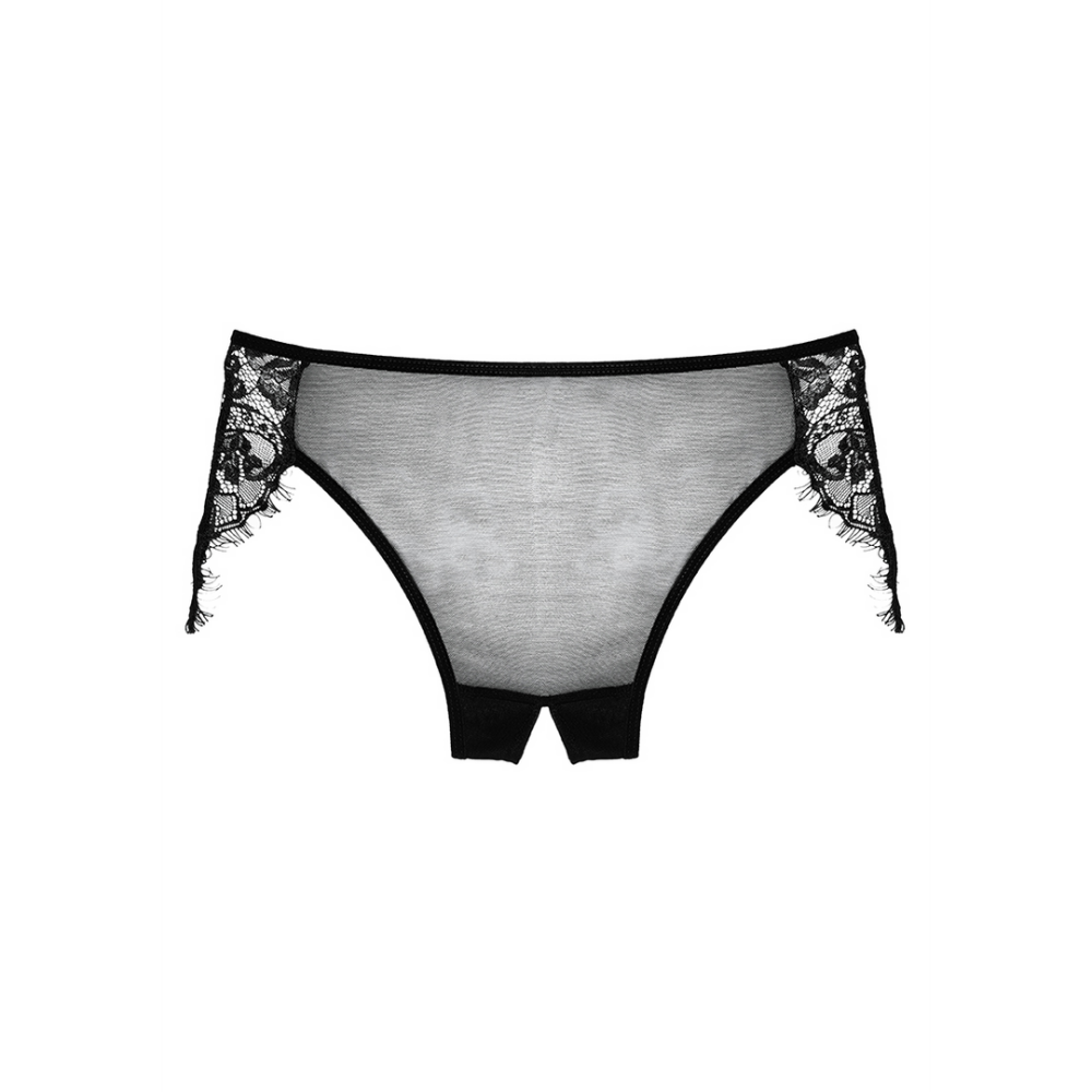 Lavish - Crotchless Lace Panties - One Size