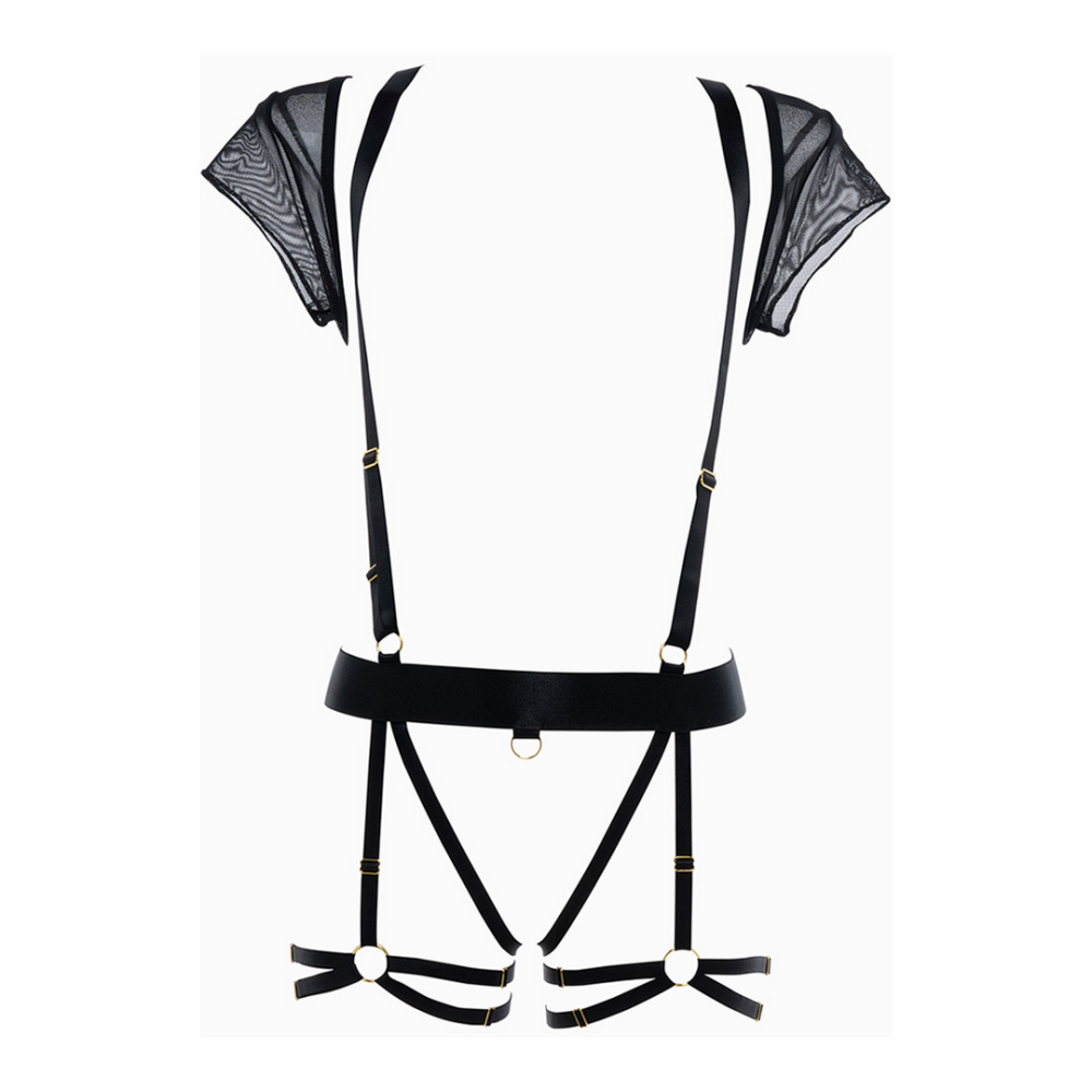 St. Tropez Babe - Suspender - OS - Black