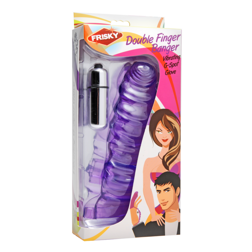 Double Finger Banger - Vibrating G-Spot Glove