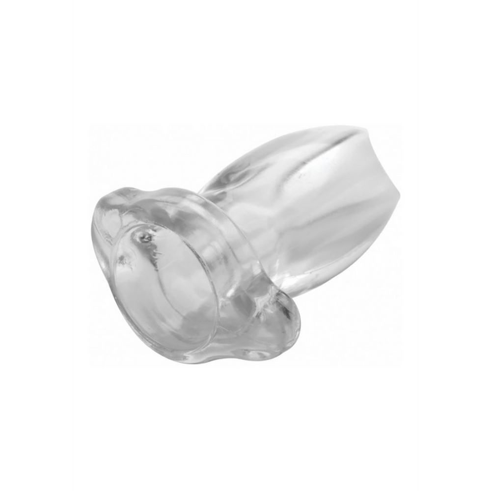 PeepHole - Transparent Hollow Anal Plug - Small