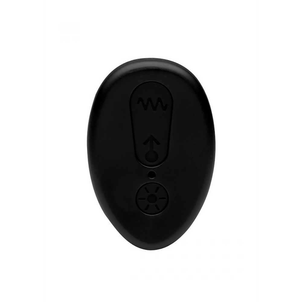 Silicone Thrusting Butt Plug with Remote Control