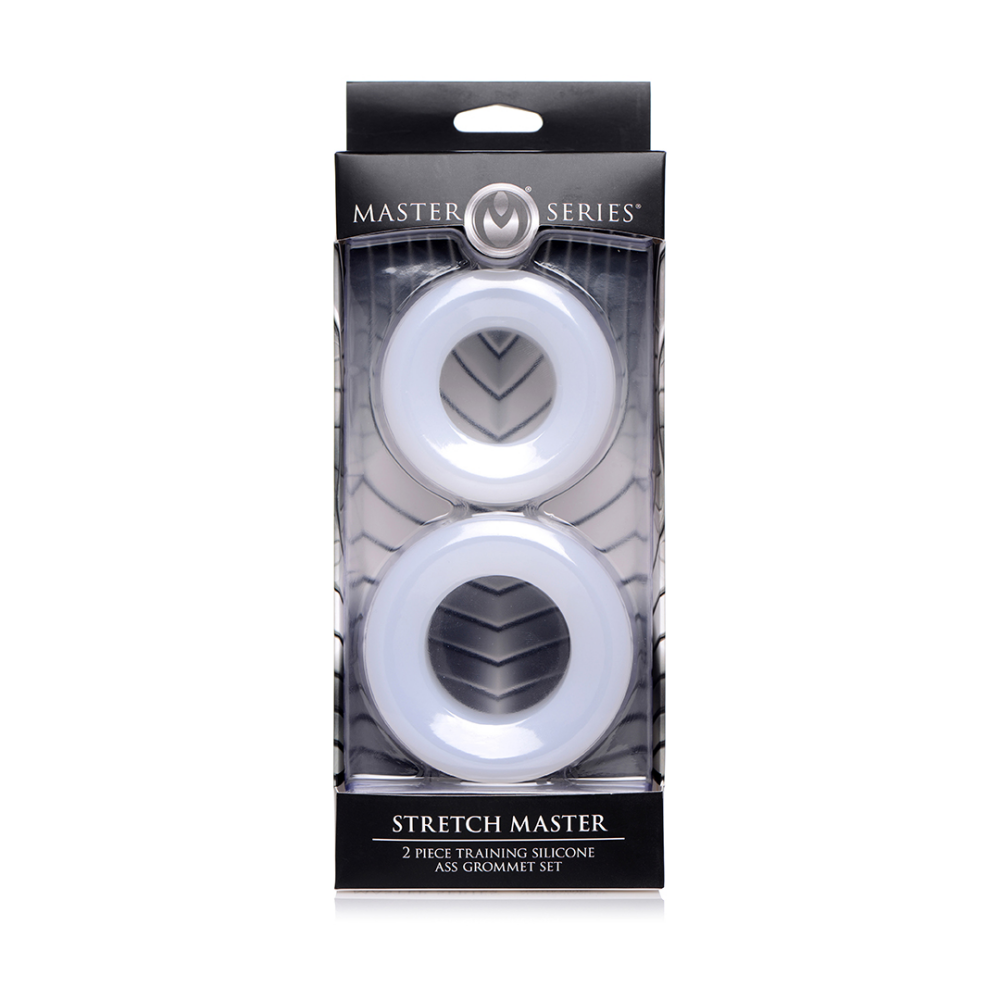 Stretch Master - 2-Piece Silicone Anal Ring Set