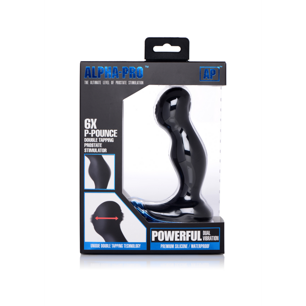 P-Pounce - 6 Speed ​​Double Tap Prostate Stimulator