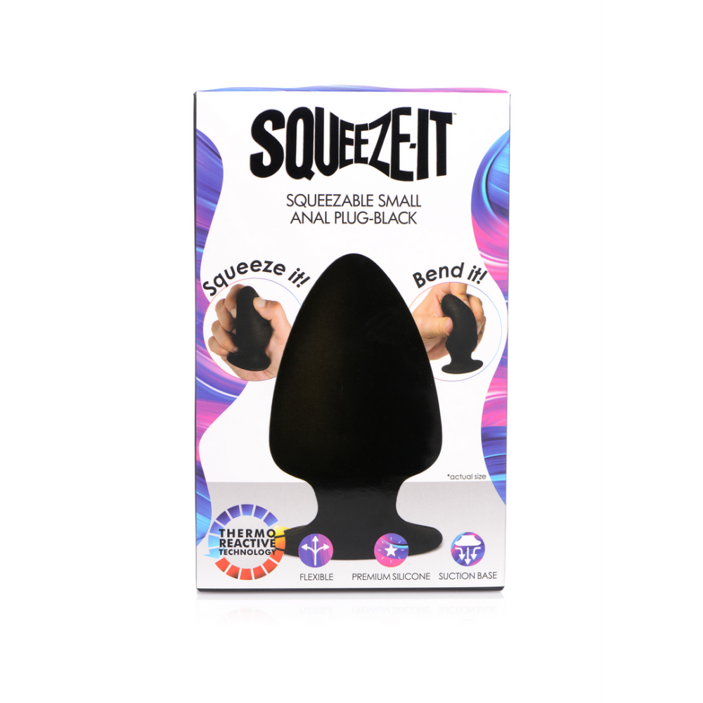 Squeezable Anal Plug - Small