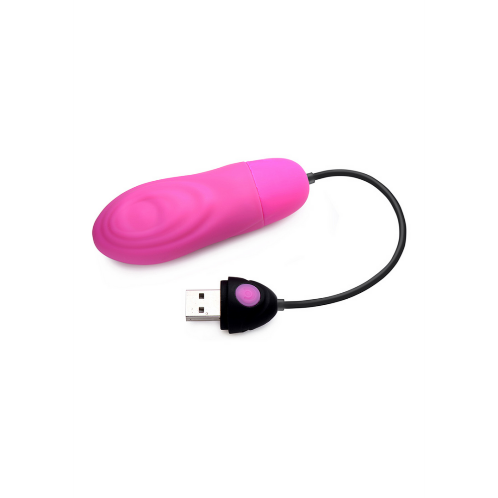 Pulsating Rechargeable Silicone Bullet