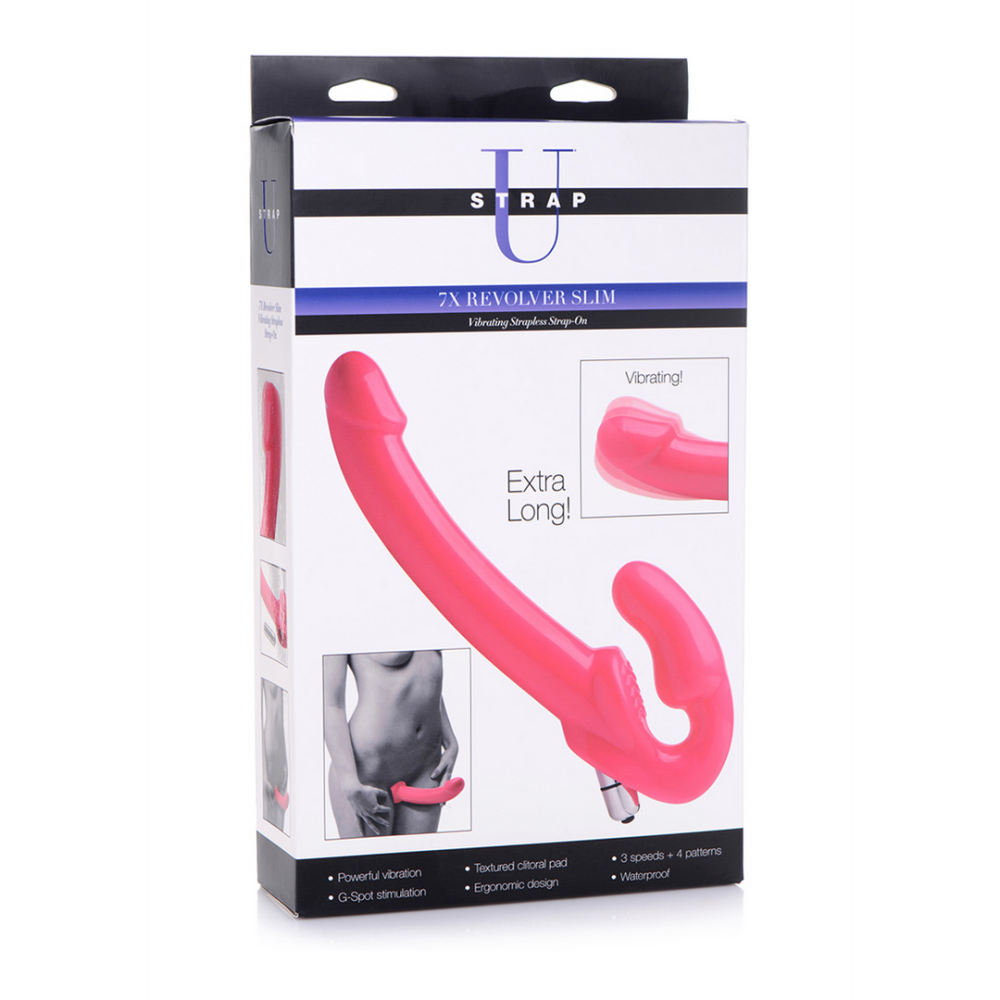 Revolver Slim - Vibrating Strapless Strap-On