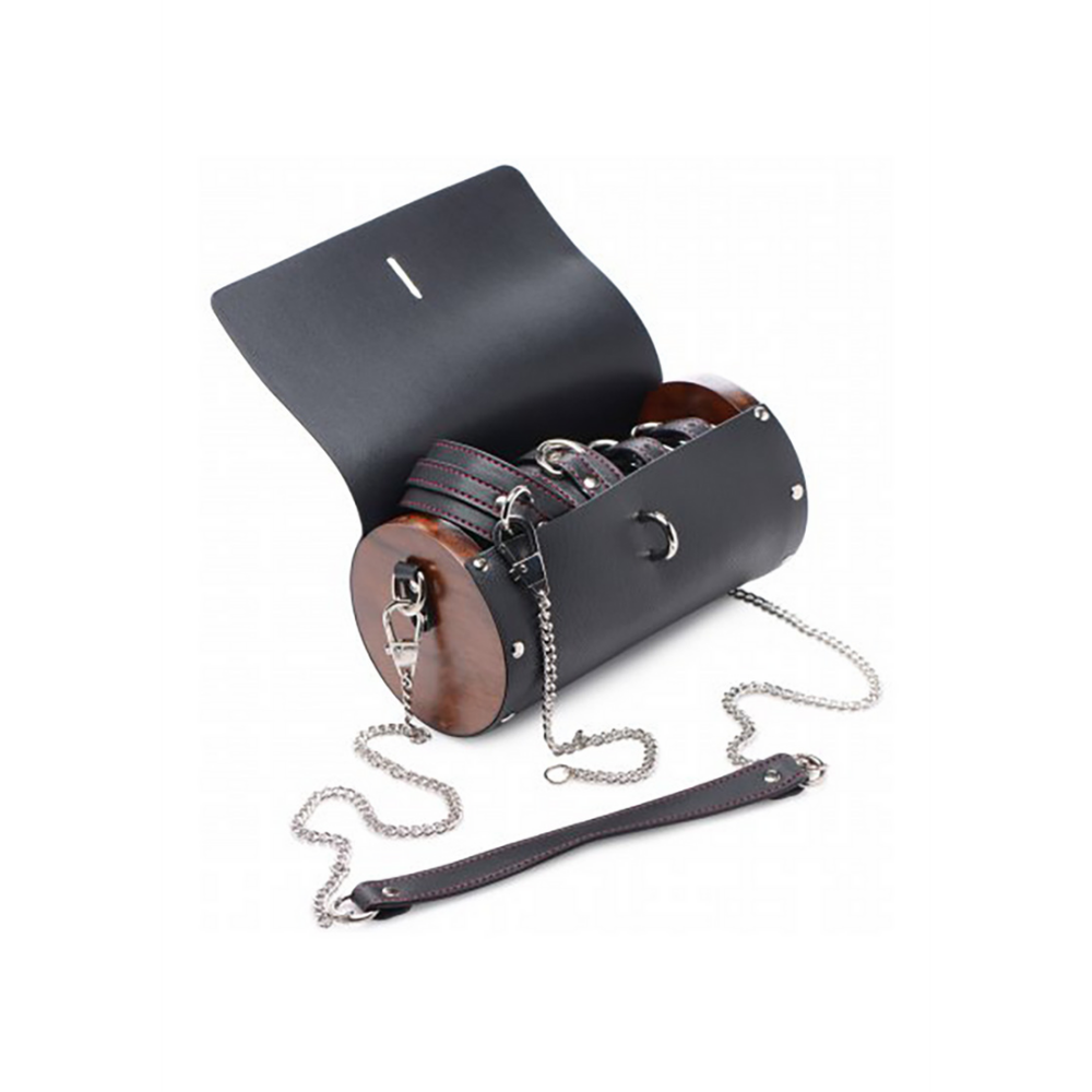 Kinky Clutch - Black Bondage Set with Carry Bag