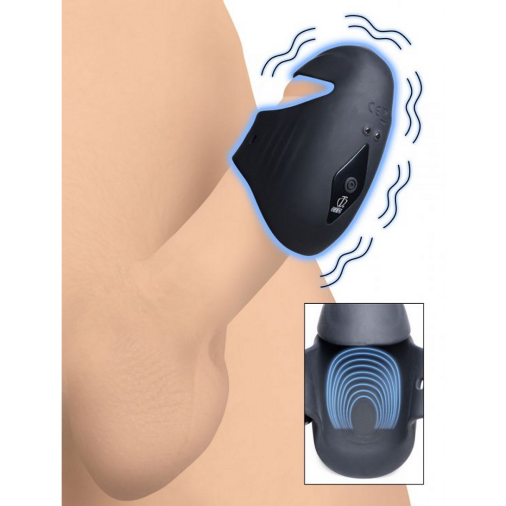 Vibrating Silicone Penis Sleeve