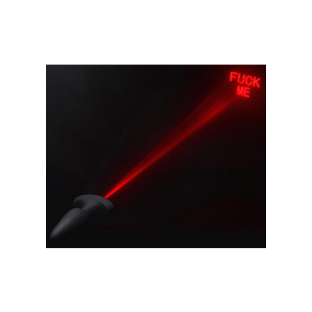 Laser Heart - Butt Plug with Remote Control - Small