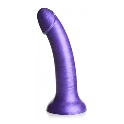 G-Tastic - Metal Silicone Dildo - 7 / 17.8 cm