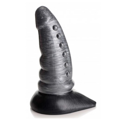 Beastly - Konischer, holpriger Silikondildo