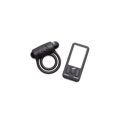 Vibrating Silicone Cock Ring with Remote Control