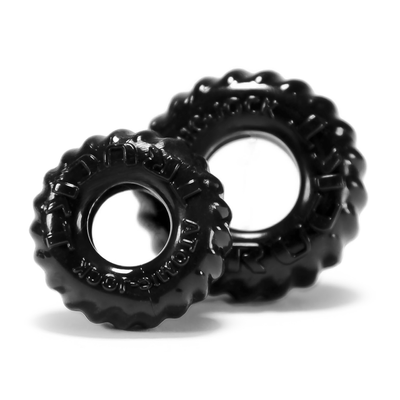 Truckt - 2-pack Stretchy Cockring - Black