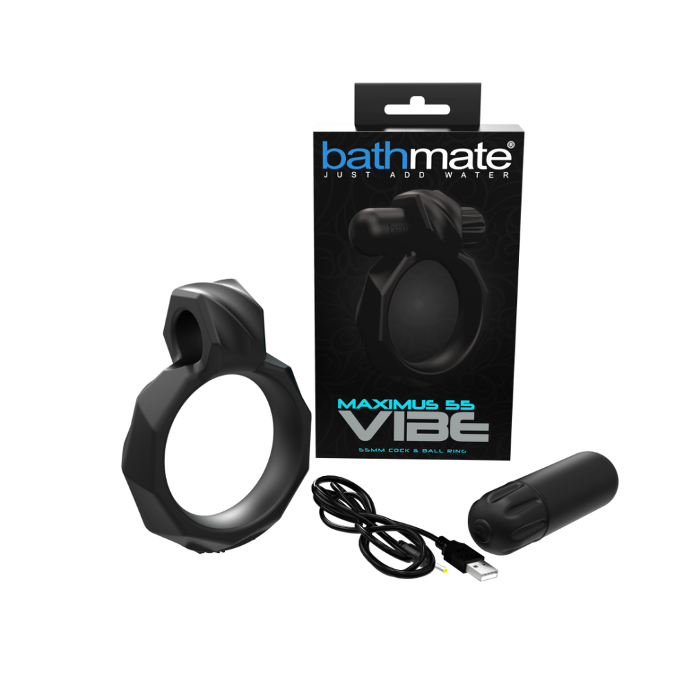 Vibe - Maximus 55 - Vibrating Ballstrap and Cockring - 2.16 / 5.5 cm