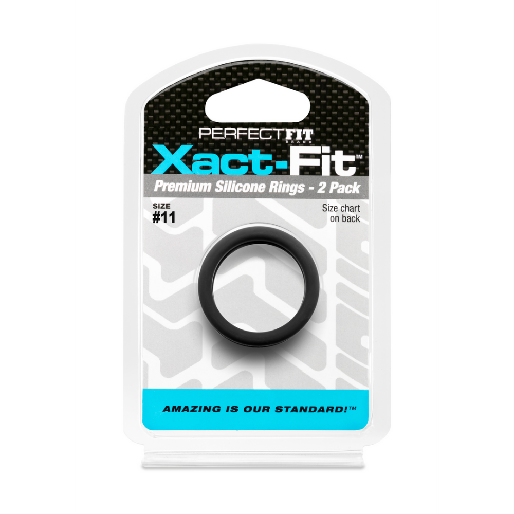 #11 Xact-Fit - Cock Ring 2-Pack