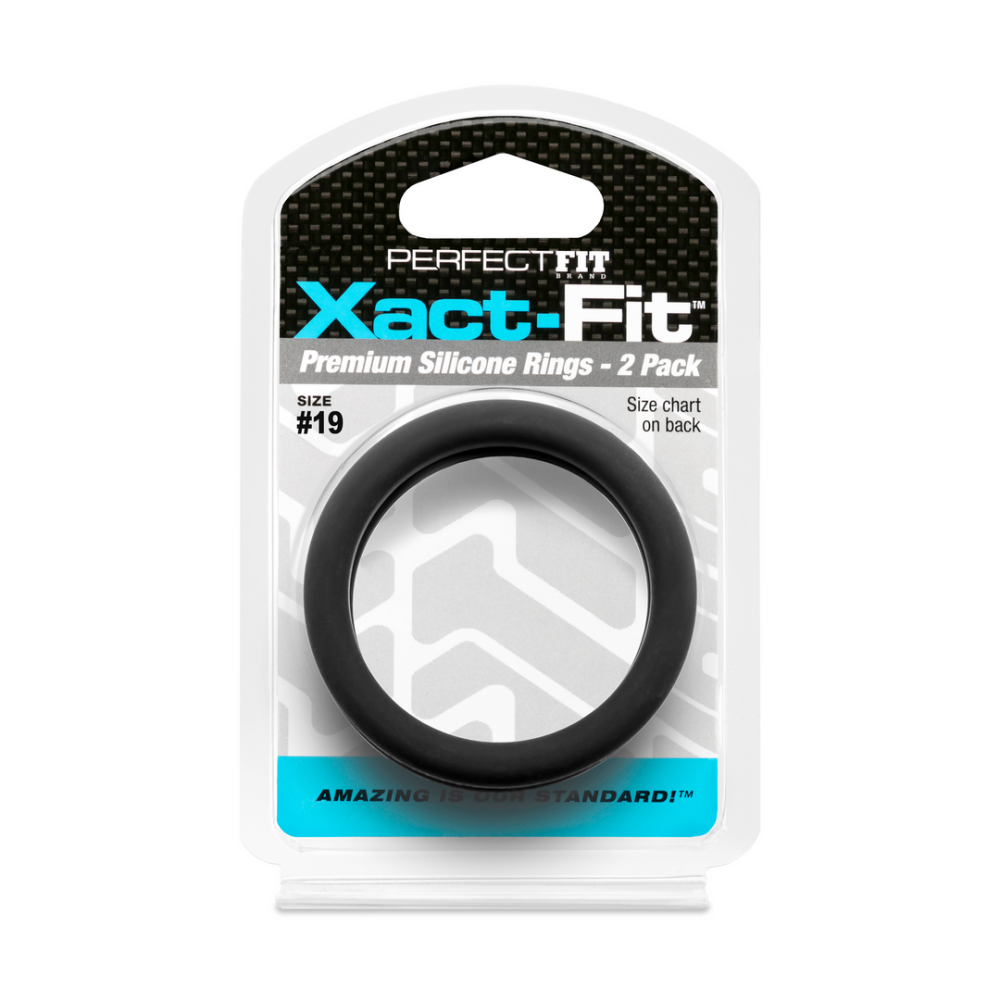 #19 Xact-Fit - Cock Ring 2-Pack