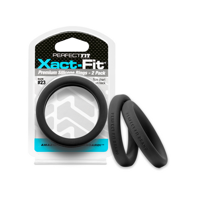 #23 Xact-Fit - Cock Ring 2-Pack