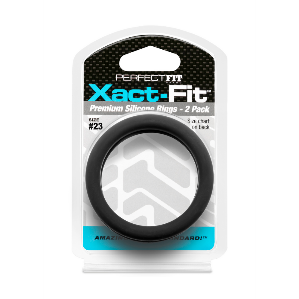 #23 Xact-Fit - Cock Ring 2-Pack