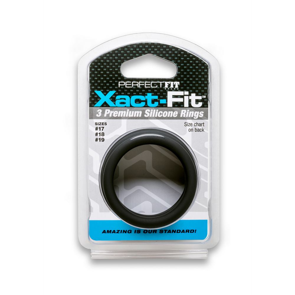 Xact-Fit Kit - Cock Ring Set - M/L