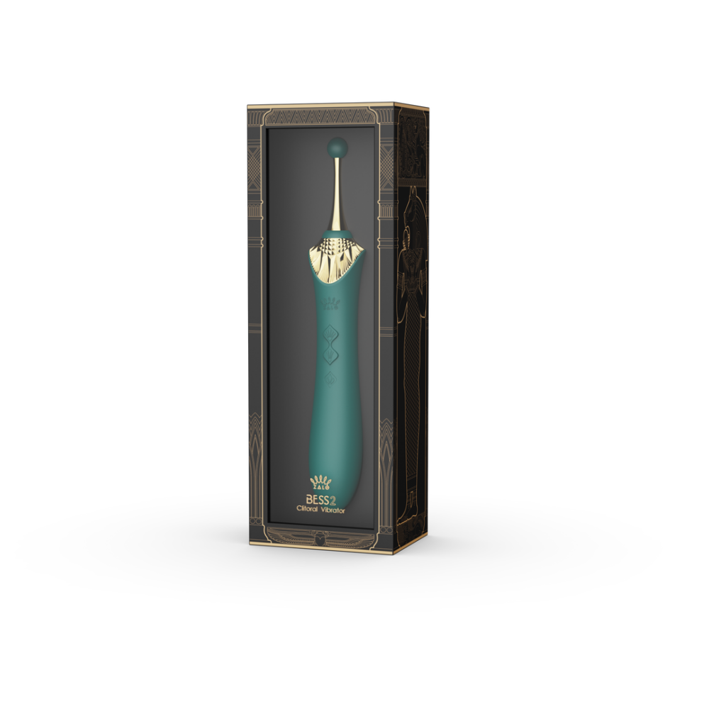 Bess 2 - Clitoral Vibrator - Turquoise Green