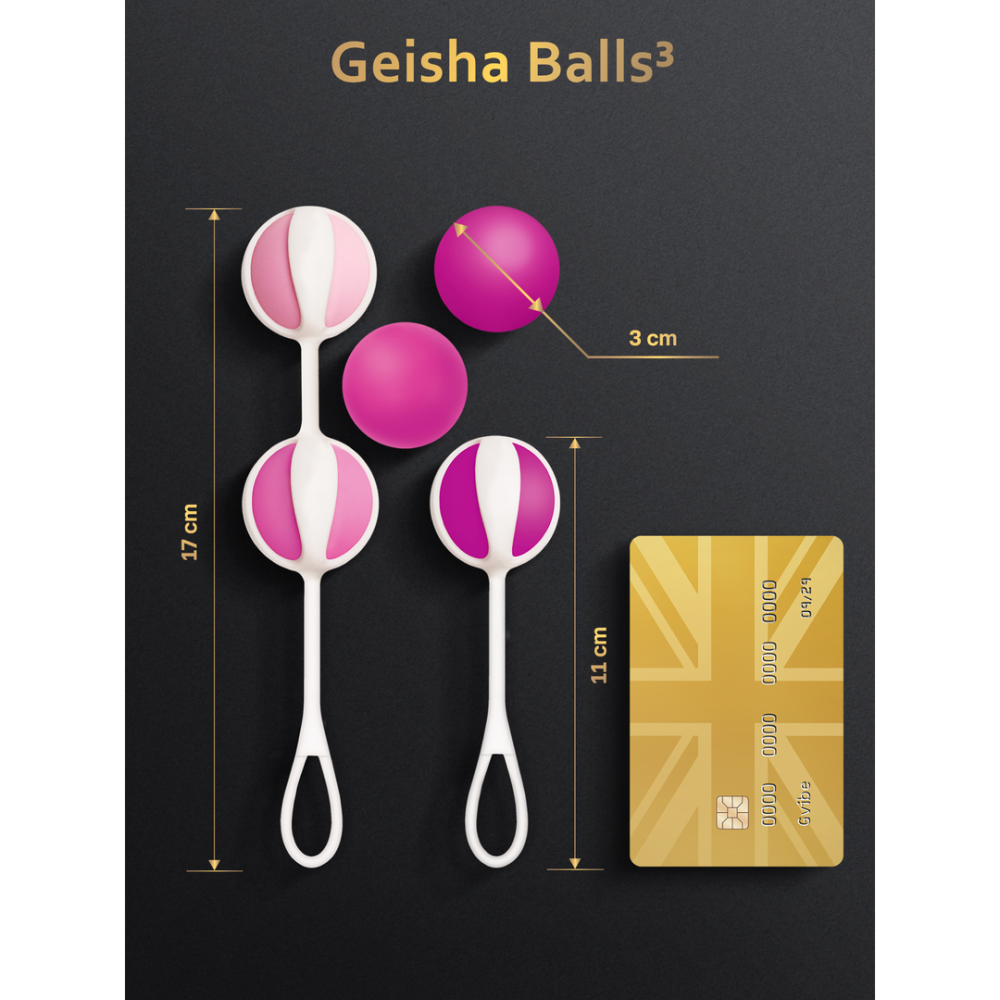 Geisha Balls 3 - Sugar Pink