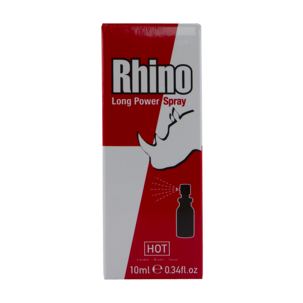 Rhino - Long Power Spray / Stimulating Spray - 0.3 fl oz / 10 ml