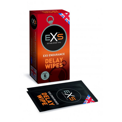 EXS Delay Wipes – 6 Stück