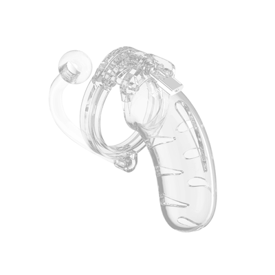 Model 11 Chastity Cock Cage with Plug - 4.5 / 11.5 cm