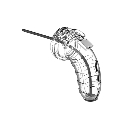 Model 16 Chastity Cock Cage with Urethral Sounding - 4.5 / 11.5 cm