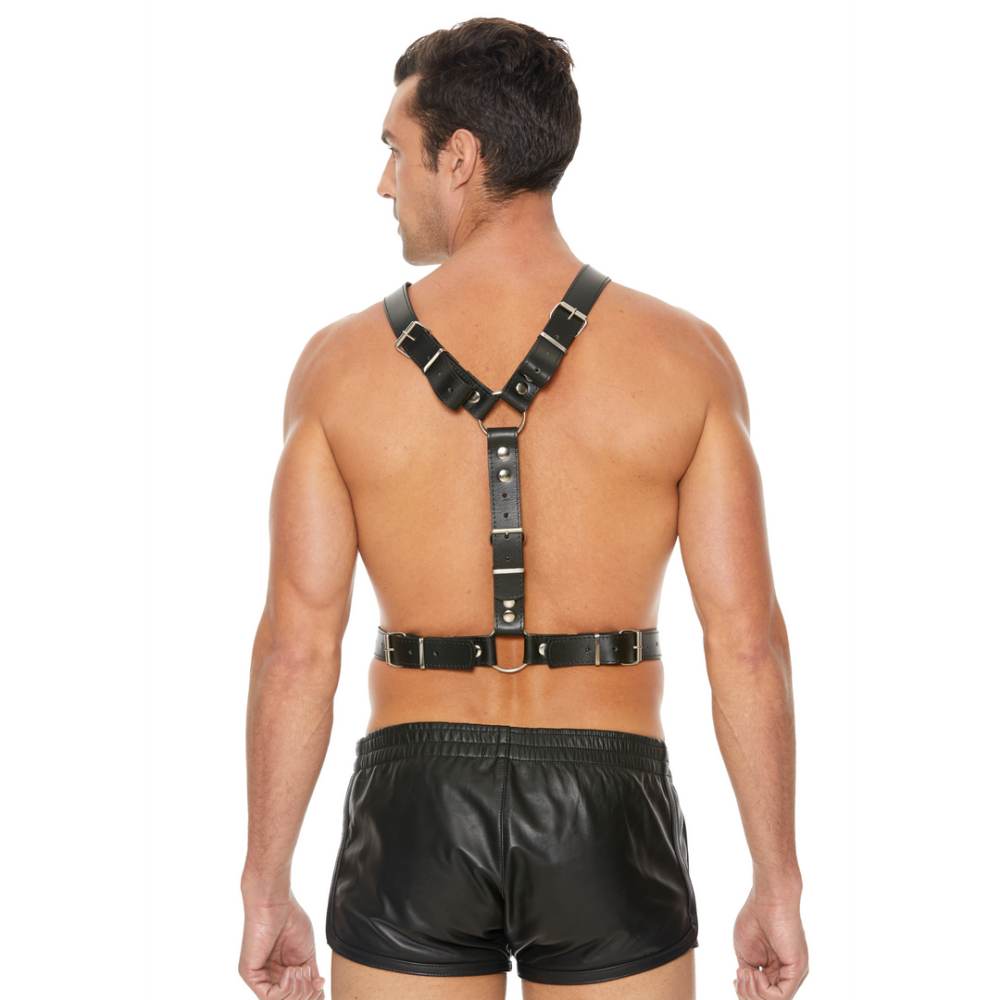 Twisted Bit Leather Harness - One Size