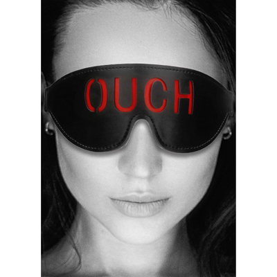 Bonded Leather Eye Mask Ouch