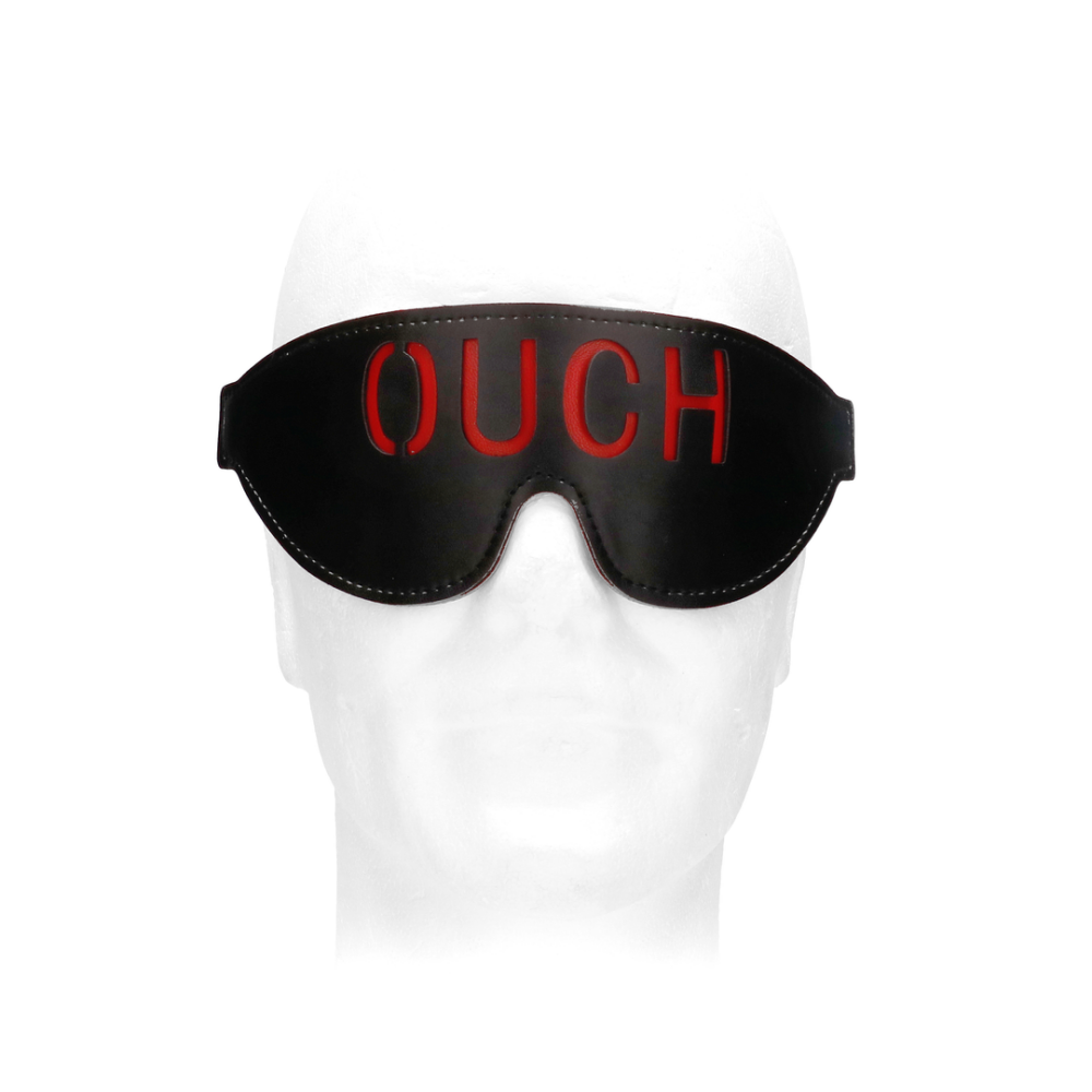 Bonded Leather Eye Mask Ouch