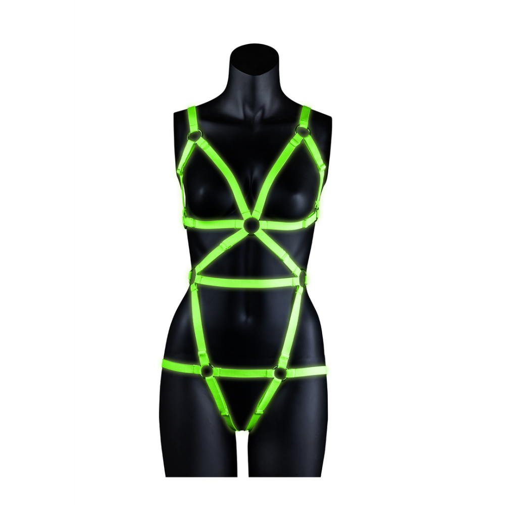 Body Covering Harness - Glow in the Dark - L/XL