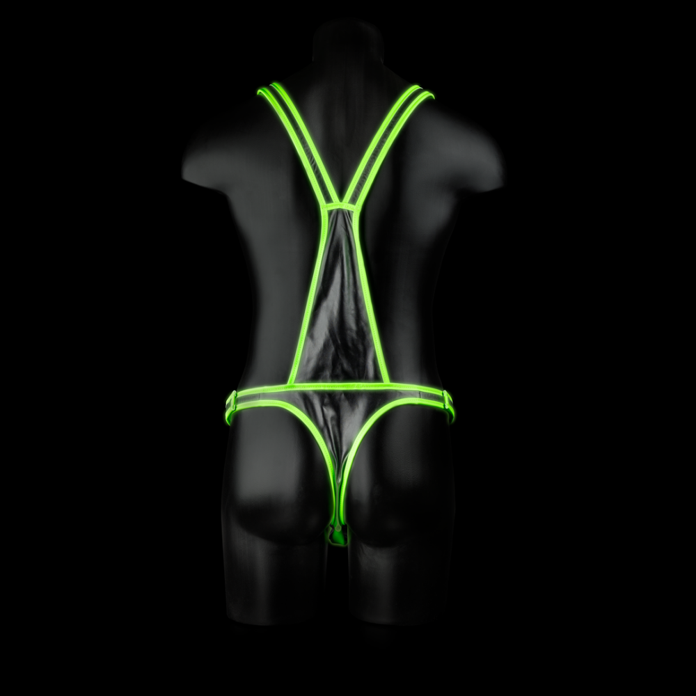 Body Covering Harness - Glow in the Dark - S/M