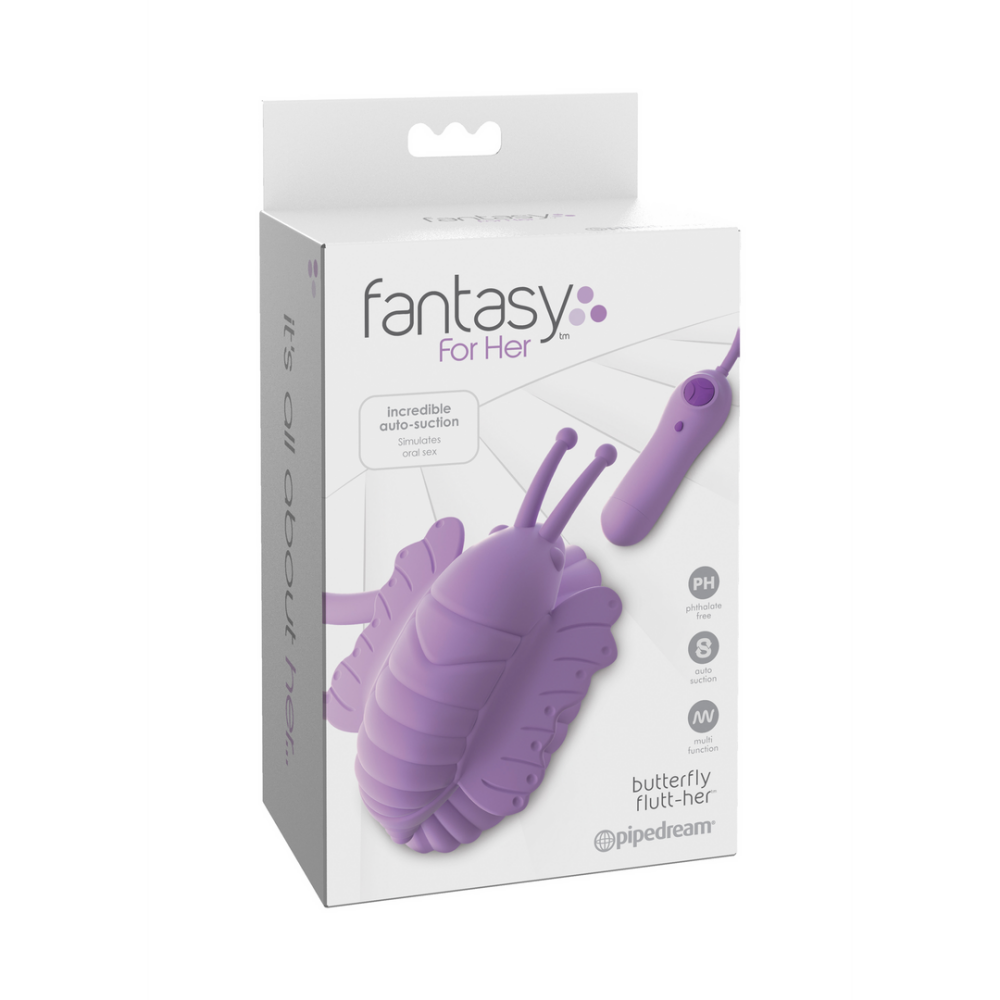 Soar on the wings of pleasure with Butterfly Flutt-Her - Sensual Lay-on Vibrator