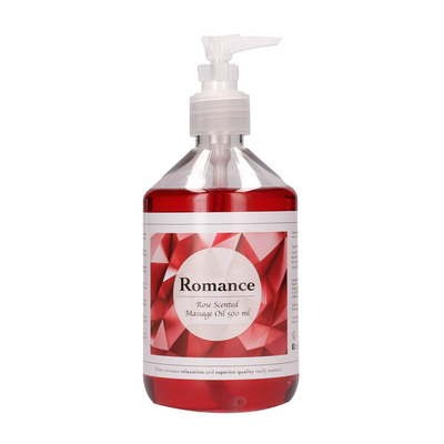 Romance - Massage Oil - Rose Scented - 17 fl oz / 500 ml