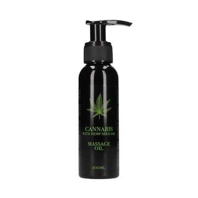 Cannabis Hemp Seed Massage Oil - 3 fl oz / 100 ml