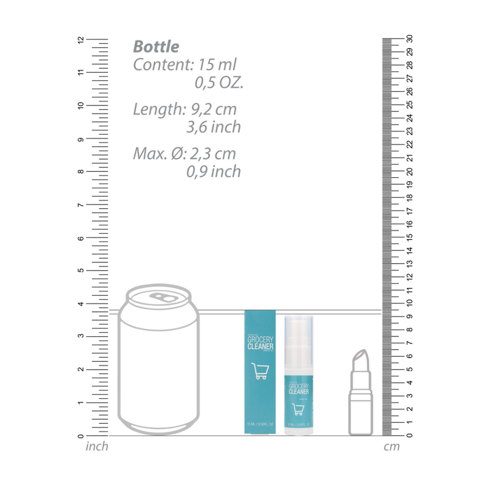 Lebensmittelreiniger – 0,5 fl oz / 15 ml