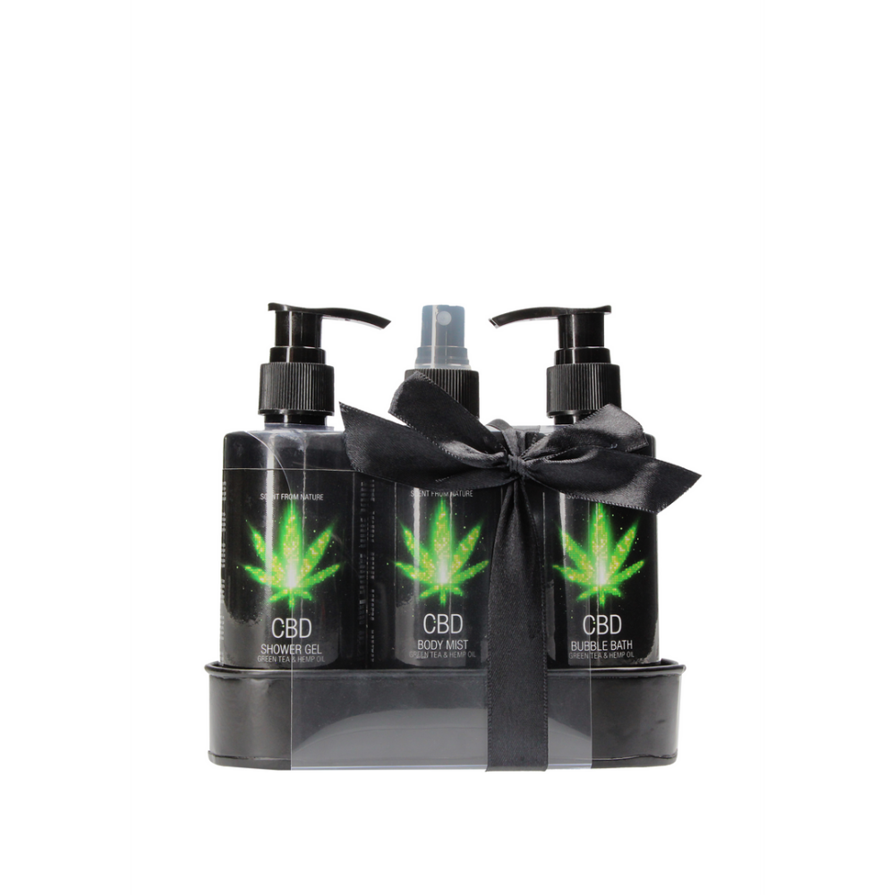 CBD Care Set Green Tea Hemp Oil