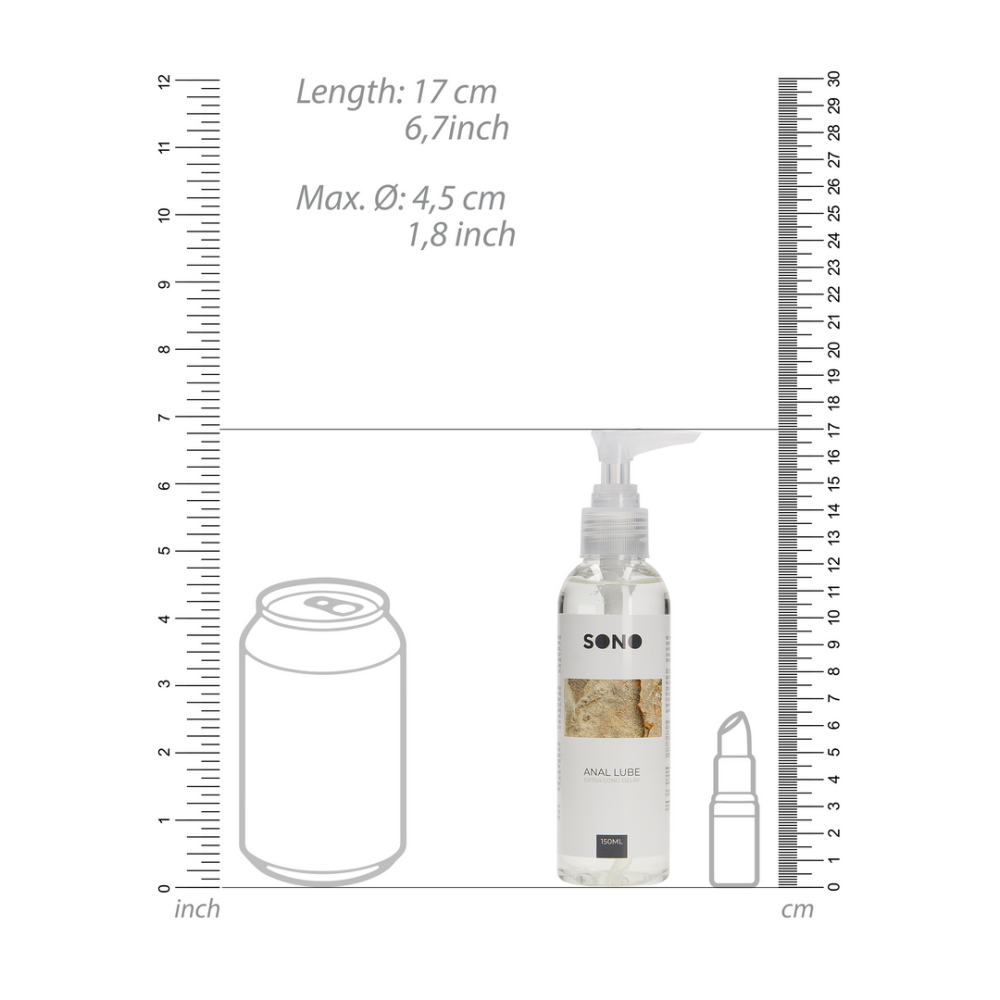 Water Based Anal Lubricant - 5.1 fl oz / 150 ml