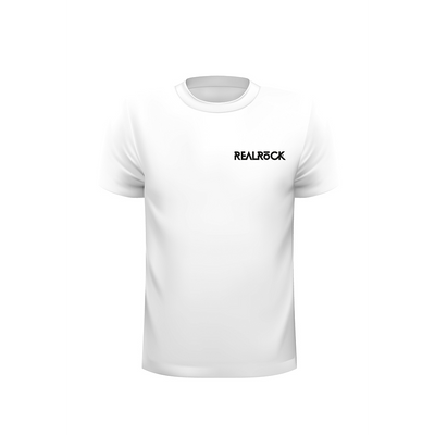 RealRock T-Shirt - White - Large