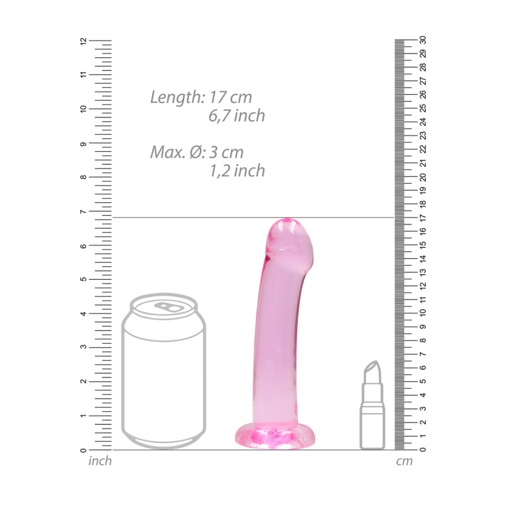 Unrealistischer Dildo mit Saugnapf – 7/17 cm