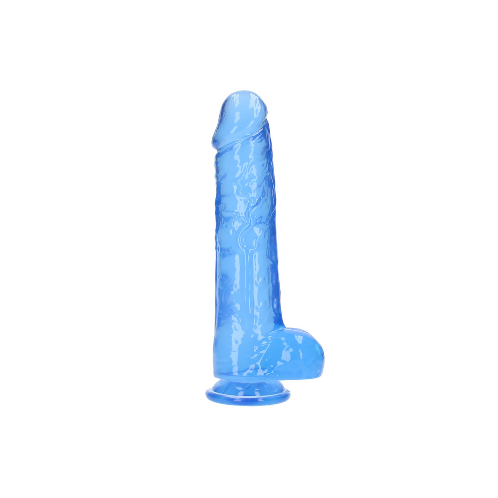 Realistic Dildo with Balls - 10 / 25.4 cm