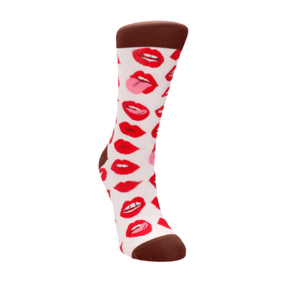 Lip Love Socks - US Size 2-7.5 / EU Size 36-41