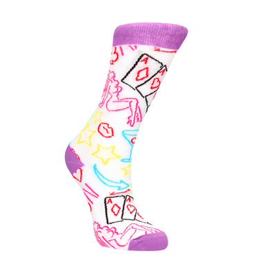 Strip Poker Socks - US Size 2-7.5 / EU Size 36-41 36-41