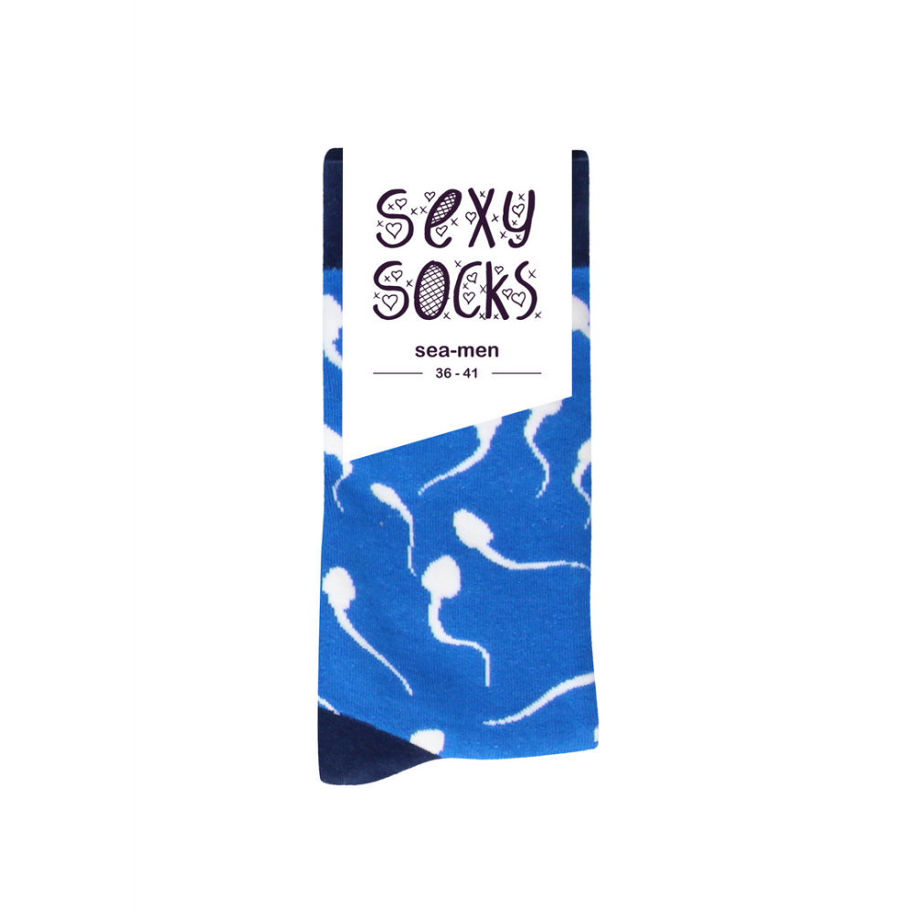 Sperm Cell Socks - US Size 2-7.5 / EU Size 36-41 36-41