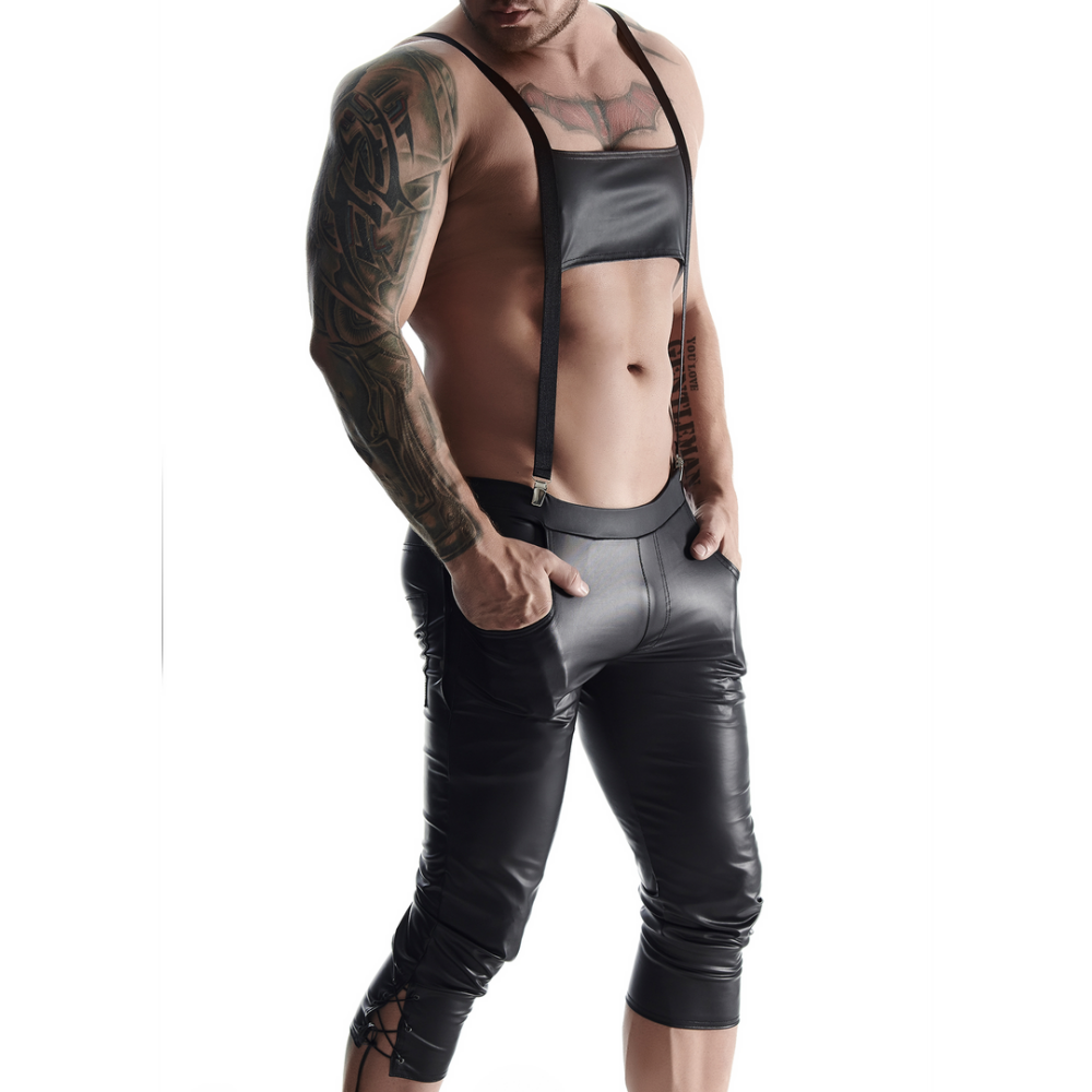 Seductive 3/4 Men's Trousers in Bavarian Style - Sizes S to XL for an Irresistible Look! 