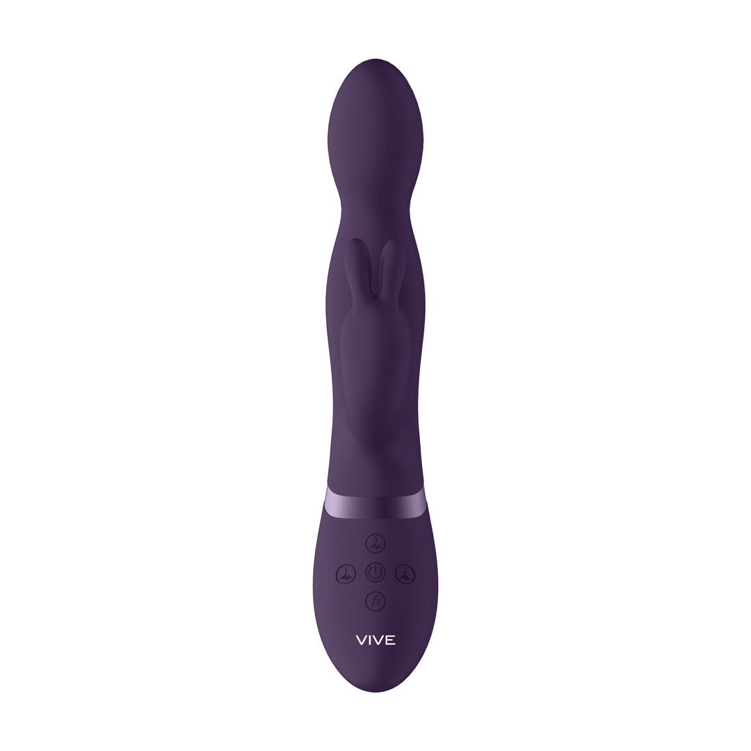 Niva - Rotating Rabbit Vibrator - Purple