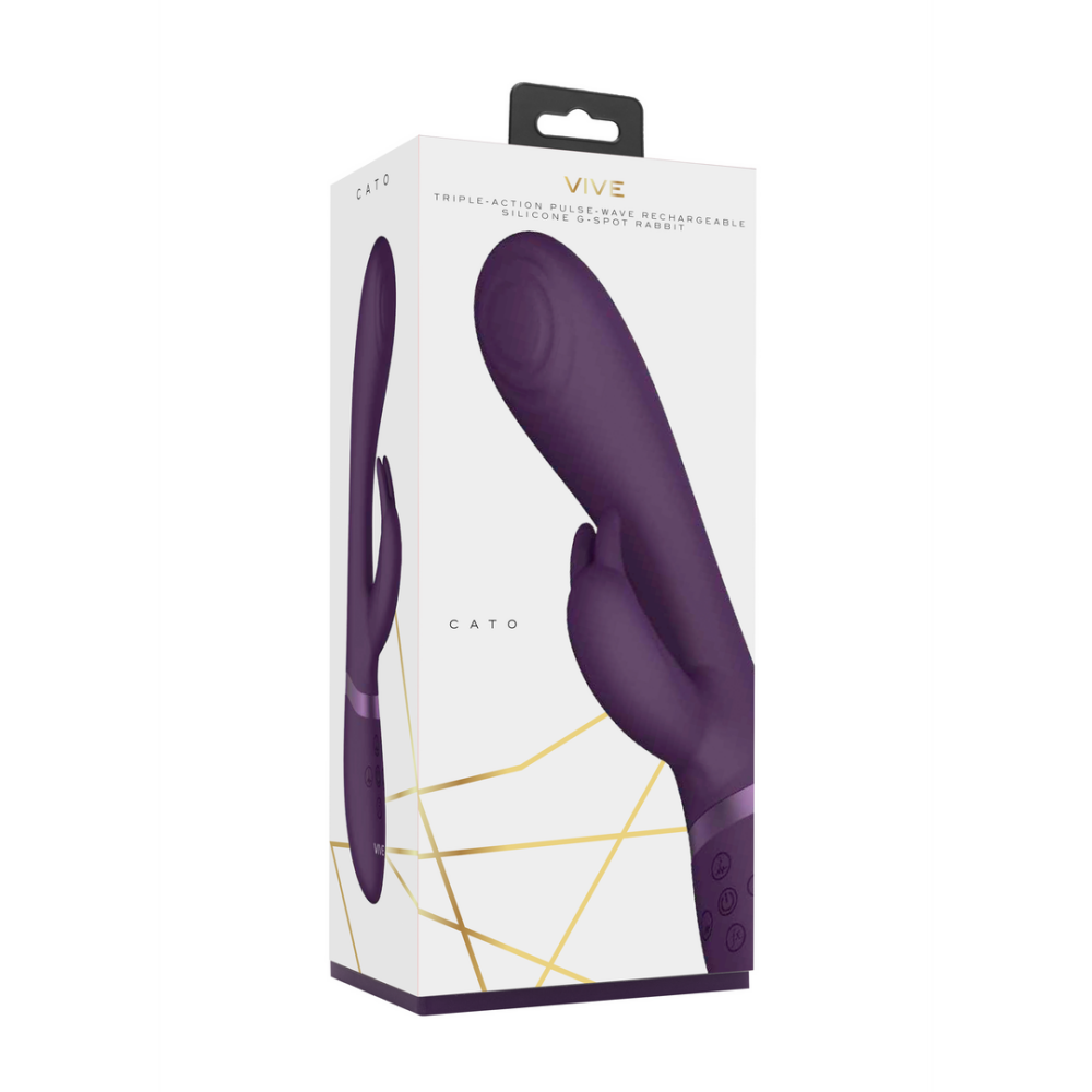 Cato - Pulse G-spot Rabbit - Purple